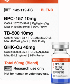 BPC-157, TB-500, GHK-Cu 60mg (Glow Blend)