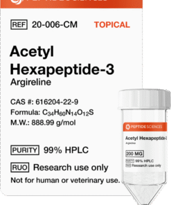 Acetyl Hexapeptide-3 (Argireline) 200mg (Topical)