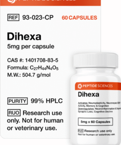 Dihexa (5mg x 60 Capsules = 300mg)